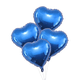 thumbnail image 2 of Globo Corazón Azul Foil 45cm Metálico Decoración Fiesta, 2 of 2