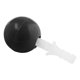 thumbnail image 1 of Tope De Puerta Esférico Plástico Negro 20 Un Dvp, 1 of 2