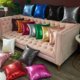 thumbnail image 3 of suxuMhao Fundas de Cojín Decorativas, Paquete de 2 Fundas de Almohada Cuadradas de 15.7 X 15.7 Pulgadas, Funda de Almohada con Lentejuelas Funda de Cojín Brillante, Funda de Cojín para Decoración, 3 of 4