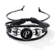 thumbnail image 1 of Stackable PU Leather Chain Bracelet - 26 English Letter Pattern - Perfect Birthday Gift for Personality Lovers!, 1 of 5