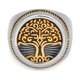 thumbnail image 1 of Anillo Vikingo Arbol de Vida Gold Hombre Moda 2022 m1, 1 of 3