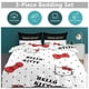 thumbnail image 2 of Cute Hello Kitty Bedding Sets for Girl Women Twin Size Comforter Set, 2 of 5