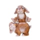 thumbnail image 1 of Estatua De Jardín Figuritas De Conejito Accesorios Para Fotos Artesanía Decoración De Dormitorio De Césped Salto Amarillo, 1 of 3