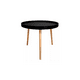 thumbnail image 1 of Mesa de centro lateral redonda Magic - Negro, 1 of 4