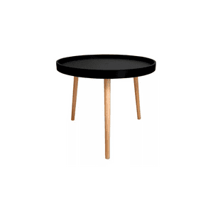 Habita2 Chile - Mesa De Centro Lateral Redonda Magic - Negro