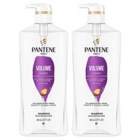 Champú Pantene Pro-V Volume & Body Paquete Doble De 820 Ml Más Rescue Intense De 15 Ml