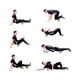 thumbnail image 3 of Foam Roller Cilindro Masajeador Yoga Pilates Elongacion, 3 of 3