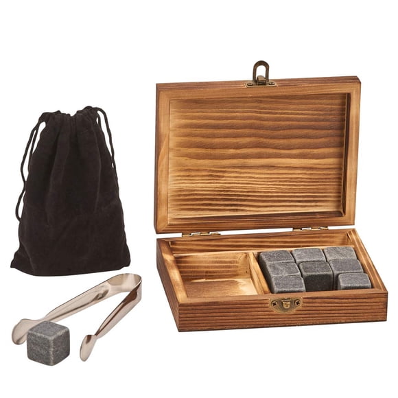 Set Whiskey Stones & Tong | Creative Gifts International