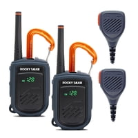 Walkie Talkie Rocky Talkie Mountain Radio, Impermeable, Paquete De 2