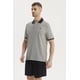thumbnail image 2 of Polera Hombre Cuello Polo Gris, 2 of 4