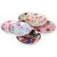 thumbnail image 1 of Platos de postre Brew To A Tea 20 cm, juego floral de 6, 1 of 8