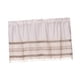 thumbnail image 3 of Cortina de cenefa boho de algodón decorativo lino de algodón bolsillo de varilla para ventana para baño habitación para niños decoración de la sala de Rayas delgadas s, 3 of 5