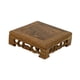 thumbnail image 2 of Pedestal De Madera Con Base De Artesanía Tradicional Para Decoración Del Hogar Y La Oficina, 8 X 8 X 3,8 Cm, 2 of 5