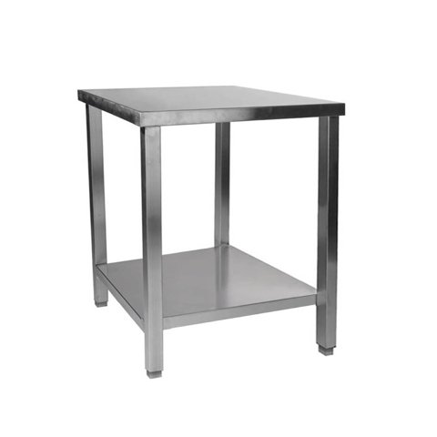 Imas - Mesón De Trabajo Central Acero Inoxidable 90X60X85 Cm
