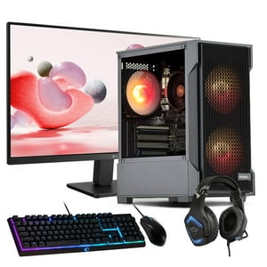 Hyperpc.Cl - Pc Gamer + Monitor 24 + Perif: Amd Ryzen 5 8600G 32Gb 1Tb 760M Wifi