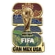 thumbnail image 1 of Pin conmemorativo Wagon International de la Copa Mundial de la FIFA 2026, 39 mm, zinc, 1 of 8