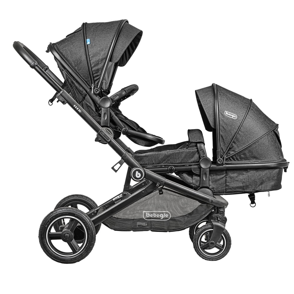 Bebeglo Dueto Travel System Negro, foto 4