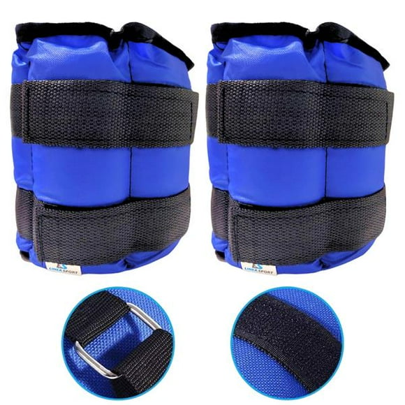 Par De Pesas De Tobillera y Muñeca 2kg c/u Total 4kg