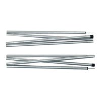 Magideal - 8 Uds Telescópicos De Lona Para Tienda De Campaña, Toldo Portátil De 21,7 Pulgadas Para Exteriores, Refugios, Barra De Soporte Para Tienda De