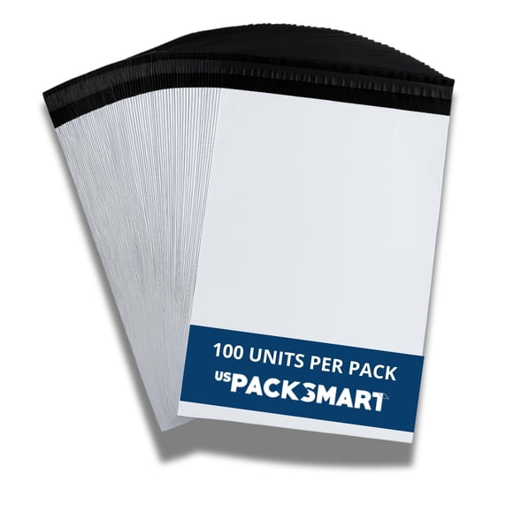 Sobres de Polietileno US PACK SMART 37 × 48 cm Pack de 100 (blancos)