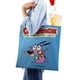 thumbnail image 4 of Courage the Cowardly Dog Bolso de tela con estampado de lienzo para mujer, bolsa de compras reutilizable y estética, con cremallera interior, regalo para mujer,38*45cm., 4 of 6