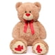 thumbnail image 2 of Peluche Teddy Bear Giant 35 Con Corazón Rojo, 2 of 5