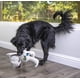 thumbnail image 5 of Juguete de peluche para perros GoDog Checkers Elephant con Squeaker Grey, 5 of 8