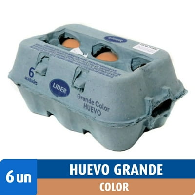 Huevos Grande Color 6 Un 6 Un Lider