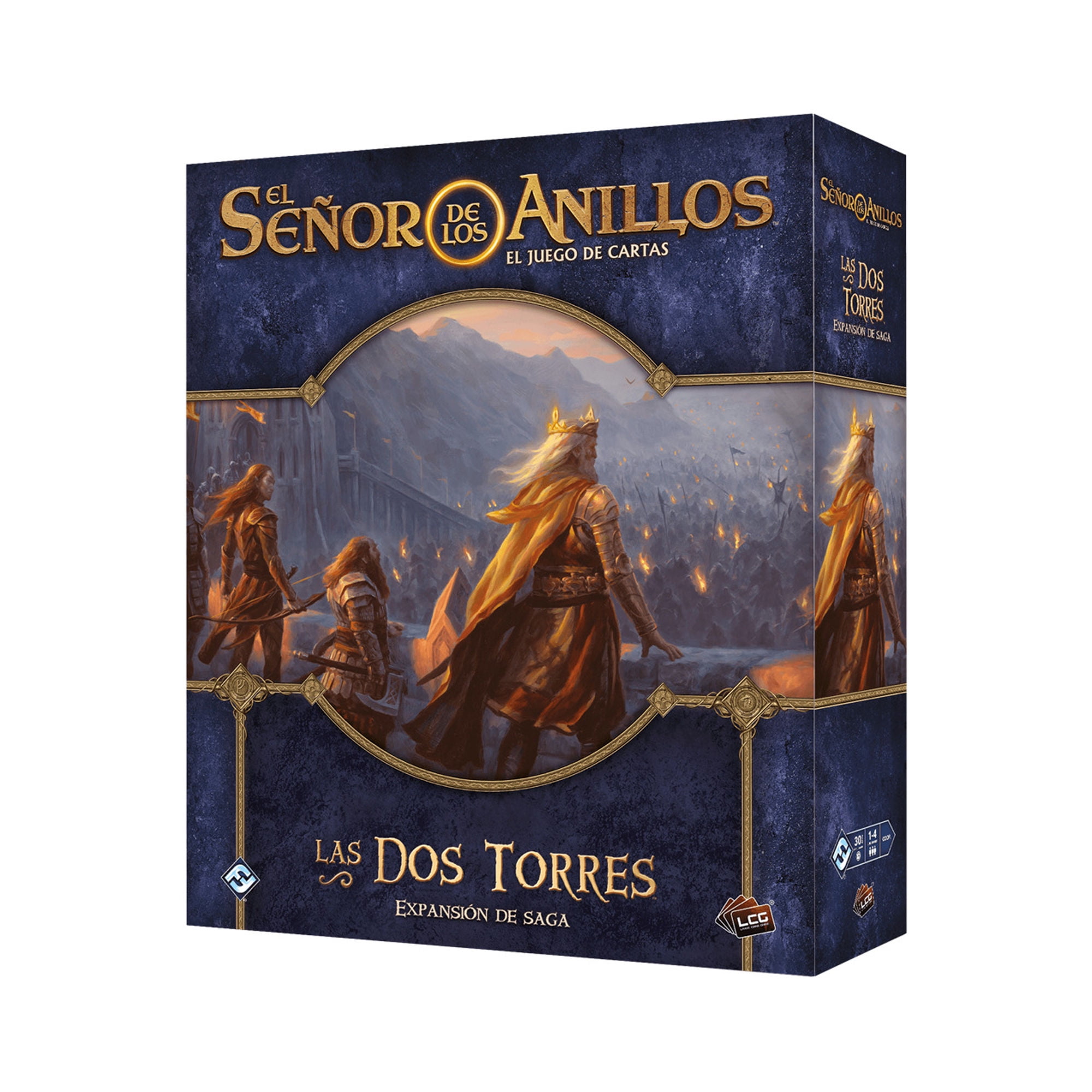Asmodee - Juego De El Señor De Los Anillos Lcg - Las Dos Torres Expansion
