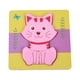 thumbnail image 1 of Puzzle Relieve Gato Madera 15*15Cm, 1 of 2
