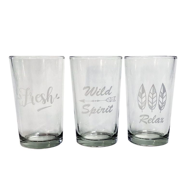 Haus - Juego De 6 Vasos Diseño 230Ml