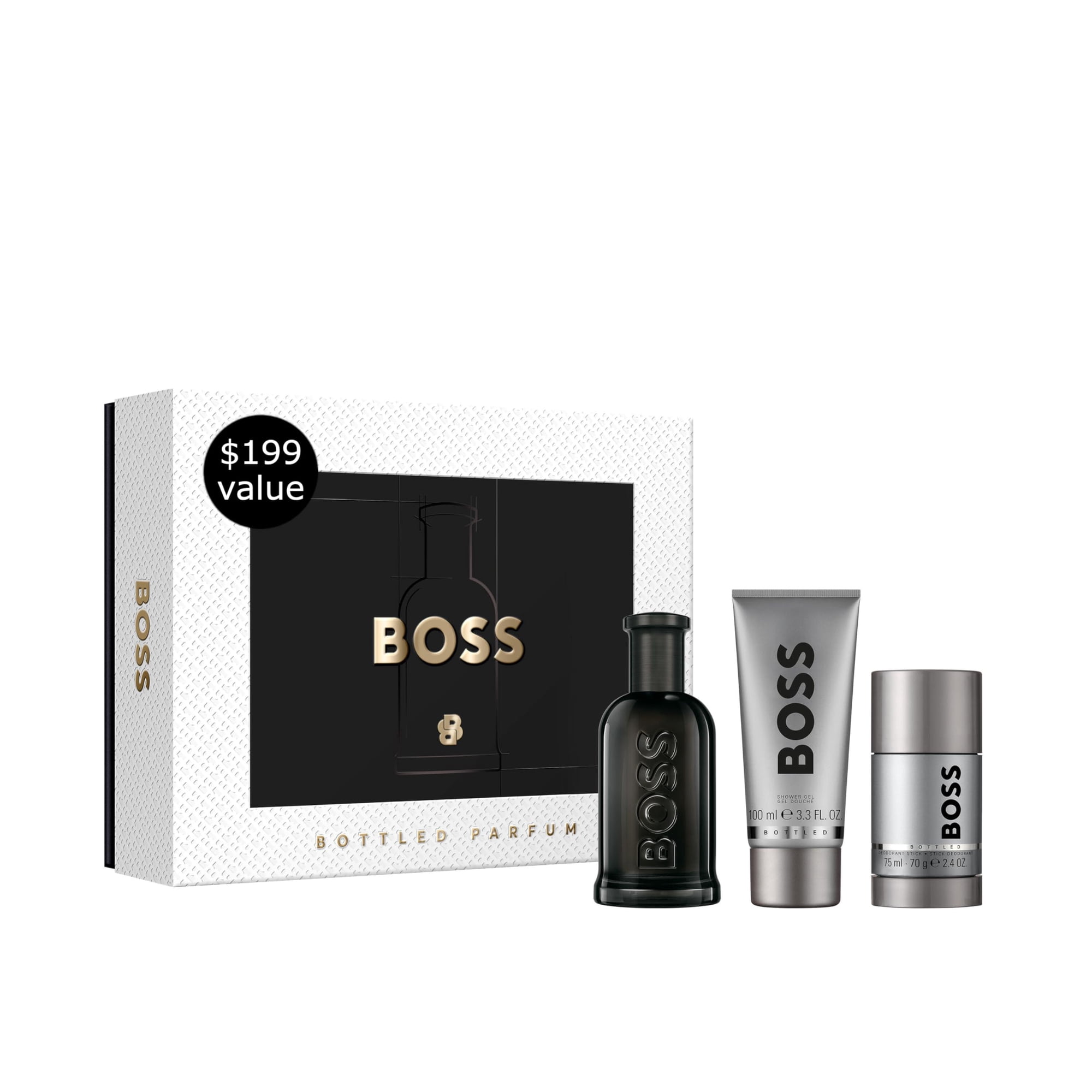 Perfume Hugo Boss Bottled Parfum, Aroma Amaderado Y Ámbar