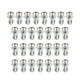 thumbnail image 5 of 30 Piezas Remaches de Pétalo Tuercas Jack Tuercas Inserciones Roscadas Tapón de Expansión Anclajes de Tornillo para Instalación de Lámpara Decoración M6x25, 5 of 5