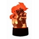 thumbnail image 3 of Lampara Ilusion 3D Goku y Milk de 7 colores, Base touch, 3 of 7