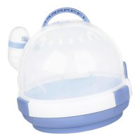 Ioensy - Jaula De Viaje Para Hámster Enano, Suministros Para Mascotas Para Loros Erizos, Azul