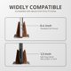 thumbnail image 4 of Soporte vertical para portátil muso wood de nogal con dock ajustable, 4 of 7