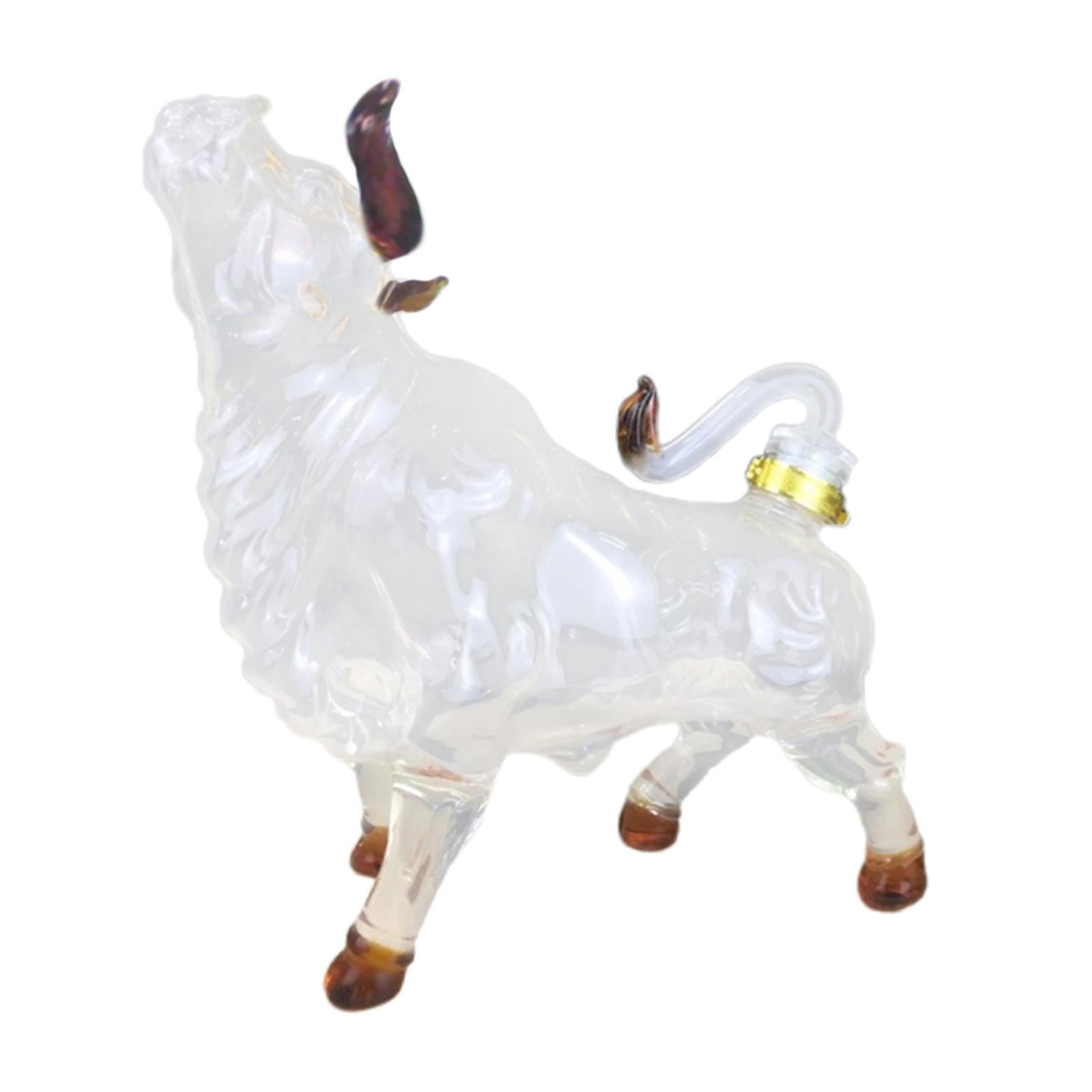 Magideal - Decantador De , Jarra De Cristal De 1000ml, Botella De , Botellero Con Forma De Animal, 12 Zodiaco Chino, Botella De Cristal Para Bar,