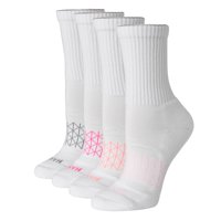 Calcetines Redondos Hanes Absolute Active Acolchados Para Mujer, 4 Pares