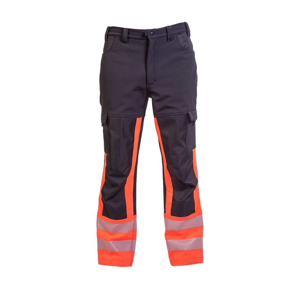 Hardwork - Pantalón Softshell Hw Oklan Rojo Fluor