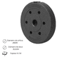 thumbnail image 2 of Par de Discos Preolímpico Pvc 15kg c/u Total 30kg, 2 of 3