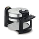 thumbnail image 1 of Máquina para hacer gofres Cuisinart, redonda, belga, modelo WAF-F30NAS, color negro y plateado, 1 of 5