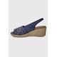 thumbnail image 4 of Sandalia Cuero Susanne Azul, 4 of 5