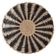 thumbnail image 2 of Cesta Tejida Para Decoración De Pared, Colgantes Simples Duraderos Para Vestíbulo, Patio, Granja, Negro, 20cm, 2 of 5