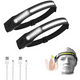 thumbnail image 2 of Linterna Led Frontal Cintillo X2 Recargable Auto Encendido Negro Blanco, 2 of 3
