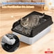 thumbnail image 5 of Arenero Gatos Grande Michis Baño Sanitario Acero Inox Con Pala, 5 of 10