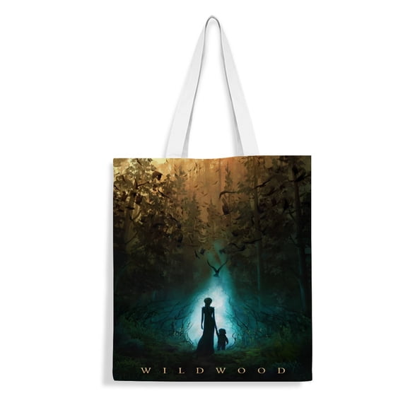Wildwood Bolso de tela con estampado de lienzo para mujer,
