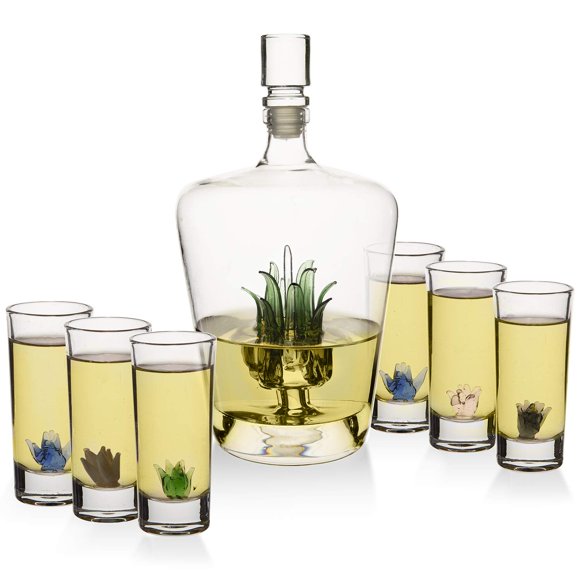 Jarra The Wine Savant 750 ml y 6 vasos de 90 ml