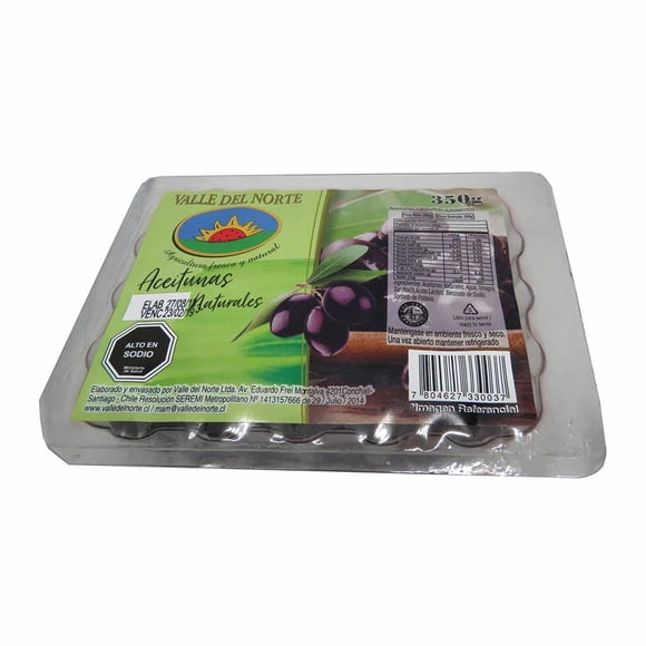 Aceitunas Natural 1 Un, 350 g