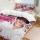 thumbnail image 2 of Stray Kids Bedding Set Duvet Cover Comfortable and Lightweight Cartoon Bedding 3 Piece Bed Set, 2 of 5