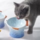 thumbnail image 4 of Cuenco de cerámica para gatos, utensilios para proteger las vértebras cervicales, olla para comer comida para gatos, cuenco para gatos con peces de colores, 4 of 5